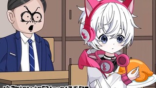 The boy opened his eyes and found that his mother had become his classmate in school uniform (full e