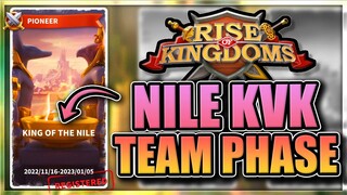 Registered King of the Nile KvK [and we might fight 556...] Rise of Kingdoms