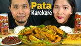 Pata Kare Kare + Cassava Cake Mukbang / Filipino Food / Mukbang PH / Bioco Food Trip