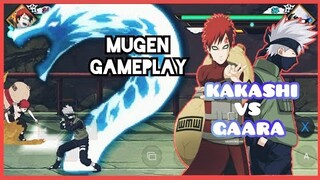 Naruto Ninja Storm 4 | Kakashi VS Gaara | Mugen | Gameplay | Android @Lanzky PH