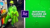 rotating square tutorial | after effects