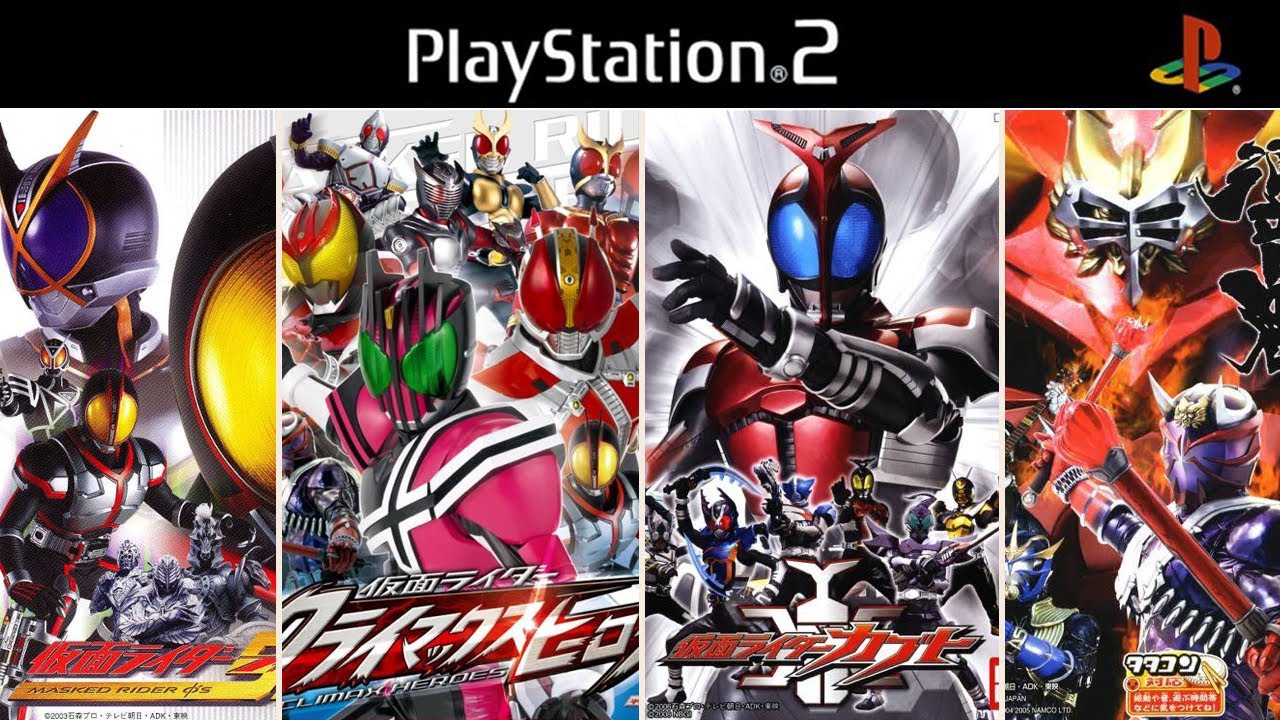 Kamen Rider Games for PS2 - Bilibili