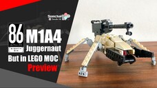 Preview My LEGO M1A4 Juggernaut MOC | Somchai Ud