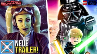 Neue STAR WARS SQUADRONS und LEGO STAR WARS DIE SKYWALKER SAGA Trailer - News und Details