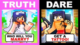 Minecraft but it's TRUTH, DARE, or DIE!