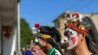 Puning Yingge｜Yingge dance to Putian, fighting started at 7 o'clock in the morning