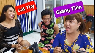 Giáng Tiên thăm DIVA Cát Thy tại Tiệm Bánh tráng trộn Quận 8