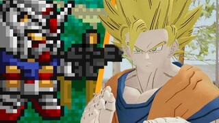 Game pertarungan 3D "Dragon Ball" buatan sendiri yang tiada tara? Versi piksel dari JOJO memakan aya