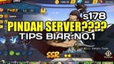 TIPS PINDAH SERVER BIAR NO.1, S178 || One Punch Man The Strongest