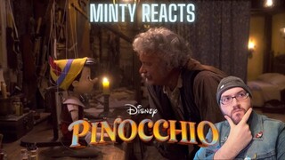 DISNEY'S PINOCCHIO (2022) Official trailer reaction! - Minty Reacts