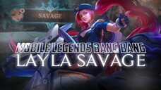 MLBB Gameplay Layla Savage 2x ?