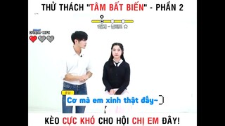 Thử thách được các soái ca ôm và phản ứng của chị em part 2 #giaitri