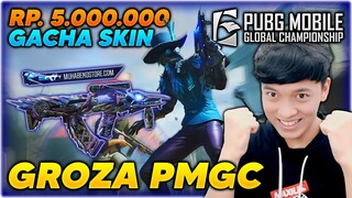 NEKAT TOP UP SENILAI RP 5.000.000 ?! BORONG SKIN GROZA PMGC LIMITED! ASLI KEREN BANGET - PUBG MOBILE