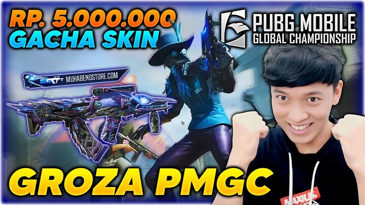 NEKAT TOP UP SENILAI RP 5.000.000 ?! BORONG SKIN GROZA PMGC LIMITED! ASLI KEREN BANGET - PUBG MOBILE