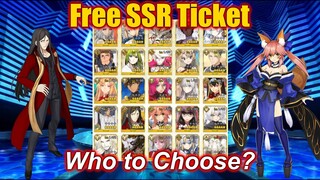 [FGO NA] Free SSR Overview & My Picks | 17M Downloads Celebration Ticket!