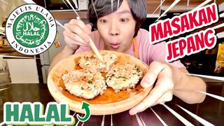 MASAK YUK MAKANAN JEPANG YANG HALAL!! "HAMBURGER STEAK" ENAK DAN SEHAT BANGET!!