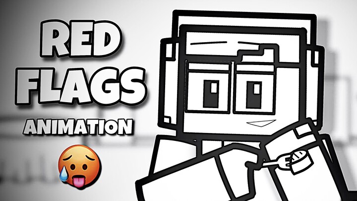 [Cube Design/Micro Animation] Red Flags-"Why are you blinking so much?" (Contains Easter eggs)