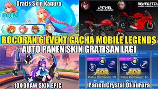 BOCORAN 6 EVENT GRATISAN MOBILE LEGENDS! EVENT ASPIRANT, COLLAB ANIME, MLBB X DUCATI, EVENT NEOBEAST