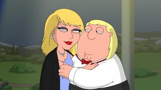 Family Guy Episode 119: Chris's celebrity girlfriend, Uber driver Pete, was surrounded