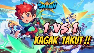 1 VS 1 SIAPA TAKUT ❓ MARI KITA BANTAI TERUS ‼️ SMASH LEGENDS GAMEPLAY