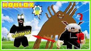 AWAS! UBUR-UBUR RAKSASA JAHAP SULAP MIKOCIL JADI CARTOONCAT!!! (Trevor Creatures)ROBLOX MIKOCIL