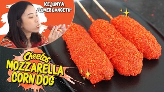 BIKIN MOZARELLA CORNDOG! KEJUNYA MELT BANGET! 😍