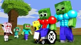 Monster School : Good Baby Zombie is a Brave Child - Sad Story - Minecraft Animation