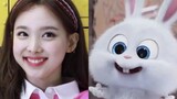 Nayeon adalah idola Korea yang punya muka seperti kelinci