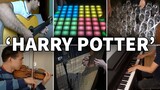 Who Played It Better: Harry Potter Theme (Glasses Of Water, Piano, Guitar, Violin, Launchpad, Harp)