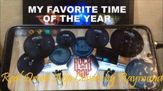 NEOCOLOURS - MY FAVORITE TIME OF THE YEAR | Real Drum App Covers by Raymund