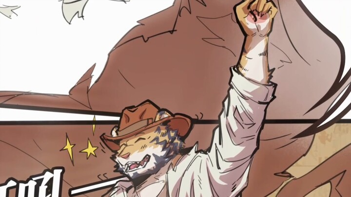 [Komik Cina Asli] Transformasi macam apa! Penulis menjelaskan komiknya? Seorang penjelajah orc harim