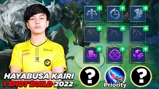 THANK KAIRI FOR THIS NEW HAYABUSA 1SHOT BUILD/EMBLEM STRATEGY 2022 (MUST TRY)