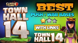 NEW TH14 WAR BASE + REPLAY PROOF + LINK | NEW BEST TH14 WAR BASE | CLASH OF CLANS