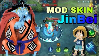 MLBB|Mod Skin Jinbei - Chiến Binh Biển Cả (One Piece) Siêu Đẹp Full Hiệu Ứng|Jin Moba