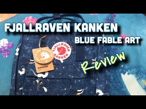REVIEW FJALLRAVEN KANKEN BACKPACK - BLUE FABLE ART // INDONESIA
