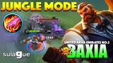 Baxia Jungle Mode! Break the Meta! | Top Global Baxia Gameplay By ₛᵤₗₐgᵤₑ ~ MLBB