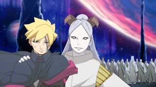 Boruto menjadi 100% Otsutsuki Murni Setelah Dibangkitkan Semula Oleh Momoshiki.