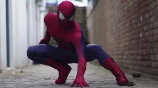 Try on the Amazing Spider-Man 2 suit of up to 30,000 yuan!