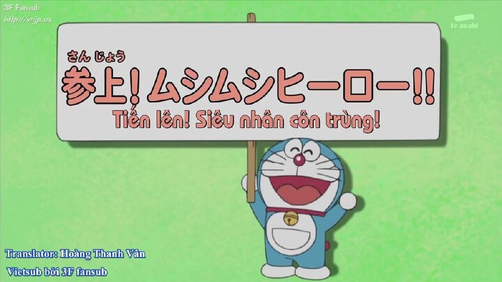Doraemon Mới Nhất | Tiến Lên! Siêu Nhân Côn Trùng & Chiếc Mũ Một Tấc