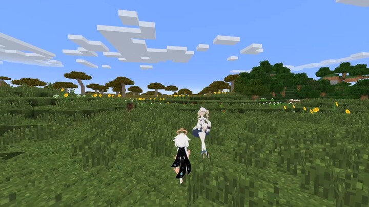 ลองเล่น เก็นชิน แพกต์ ใน Minecraft