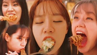 Hyeri's crazy eating compilation from My Roommate Is A Gumiho