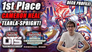 Yu-Gi-Oh! 1st Place OTS & Top 4 Regional: Tearlament Spright Deck Profile [ft. Cam THE MAN Neal]