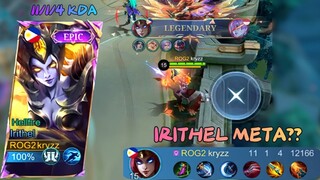 Irithel Meta?? 11/1/4 KDA | The Best Gameplay Irithel, Best Build and Emblem Irithel