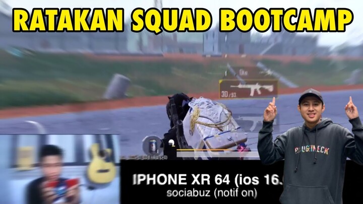 WOW ❗❗ BANG JECK RATAKAN BOOTCAMP BARENG RANDOM - PUBG MOBILE INDONESIA