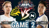 NXP SOLID VS ONIC PH🔴 ▶[Game 2] | MPL-PH Season 6 Regular Season Week 5 Day 3 | MLBB