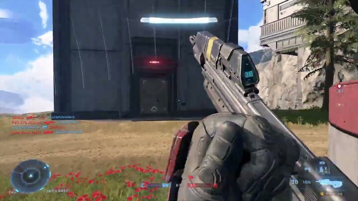 Shooting Down An AV-49 Wasp (Sniper Rifle) | Halo Infinite 2022 Gameplay