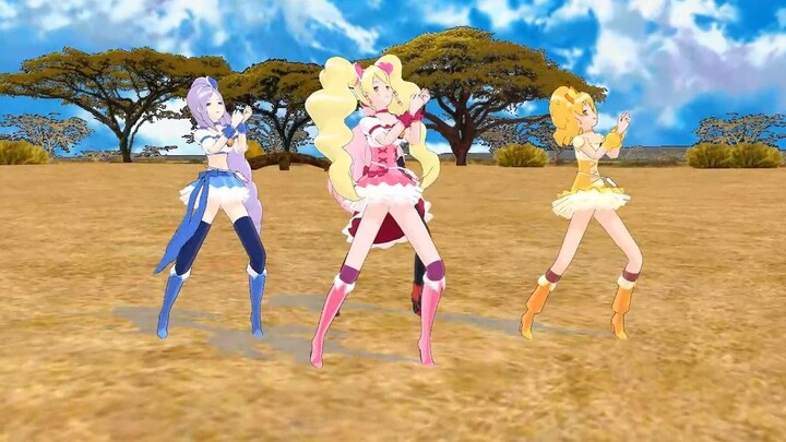 【MMDプリキュア】フレプリで心拍数#0822