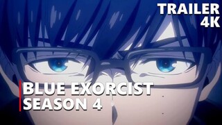 TRAILER DAN JADWAL RILIS BLUE EXORCIST SEASON 4!