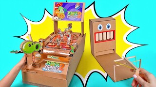 2 AMAZING OFFLINE GAMES FROM CARDBOARD || How to Build a Computer Game from Cardboard