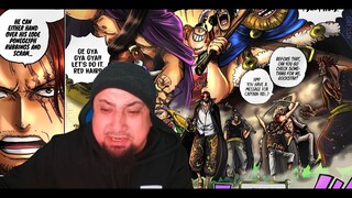 Shanks Kid Elbaf Saturn Seraphims!!! Manga Chapter 1073 1074 1075 1076 1077 One Piece LIVE REACTION